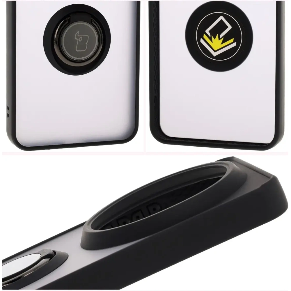 Wholesale Bizon Case Hybrid Ring Xiaomi 15 Ultra smoky with a black frame - BIZ9057 - {ean13} - Hurt