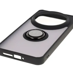 Hurtownia GSM - Husa Bizon Case Hybrid Ring Xiaomi 15 Ultra fumurie cu un cadru negru - BIZ9057 - {ean13} - Hurt