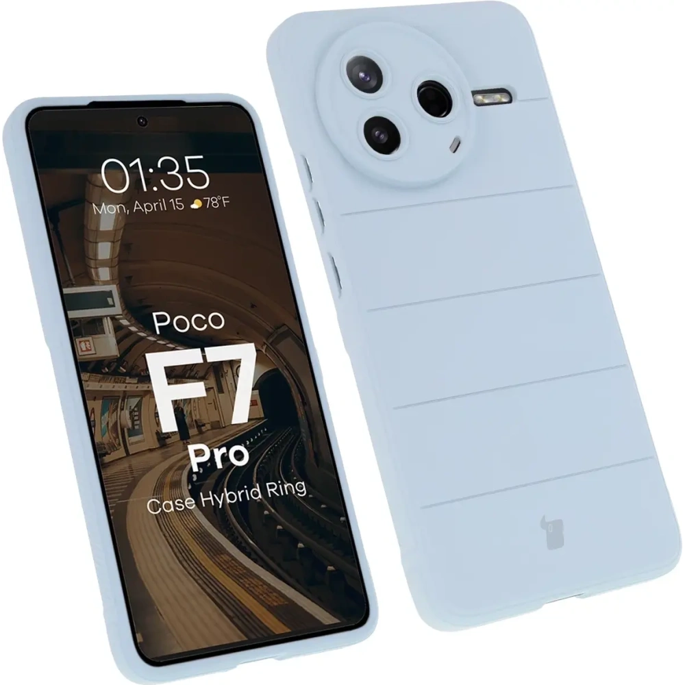 Hurtownia GSM - Bizon Case Tur Xiaomi Poco F7 Pro hellblau - BIZ9059 - {ean13} - Hurt