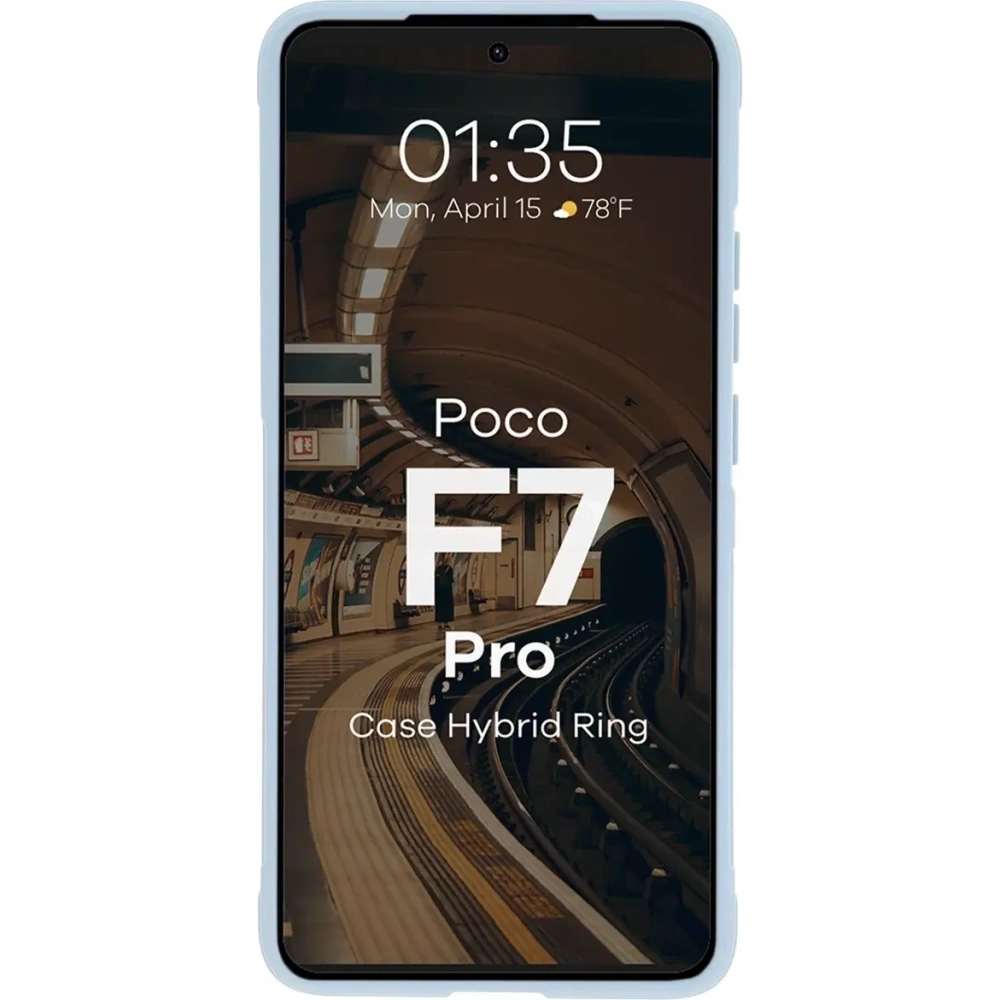 Hurtownia GSM - Bizon Case Tur Xiaomi Poco F7 Pro hellblau - BIZ9059 - {ean13} - Hurt