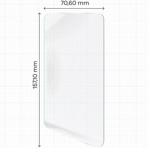 Folia hydrożelowa na ekran Bizon Glass Hydrogel Front do Xiaomi Poco F7 Pro / F7 Ultra [2 PACK]