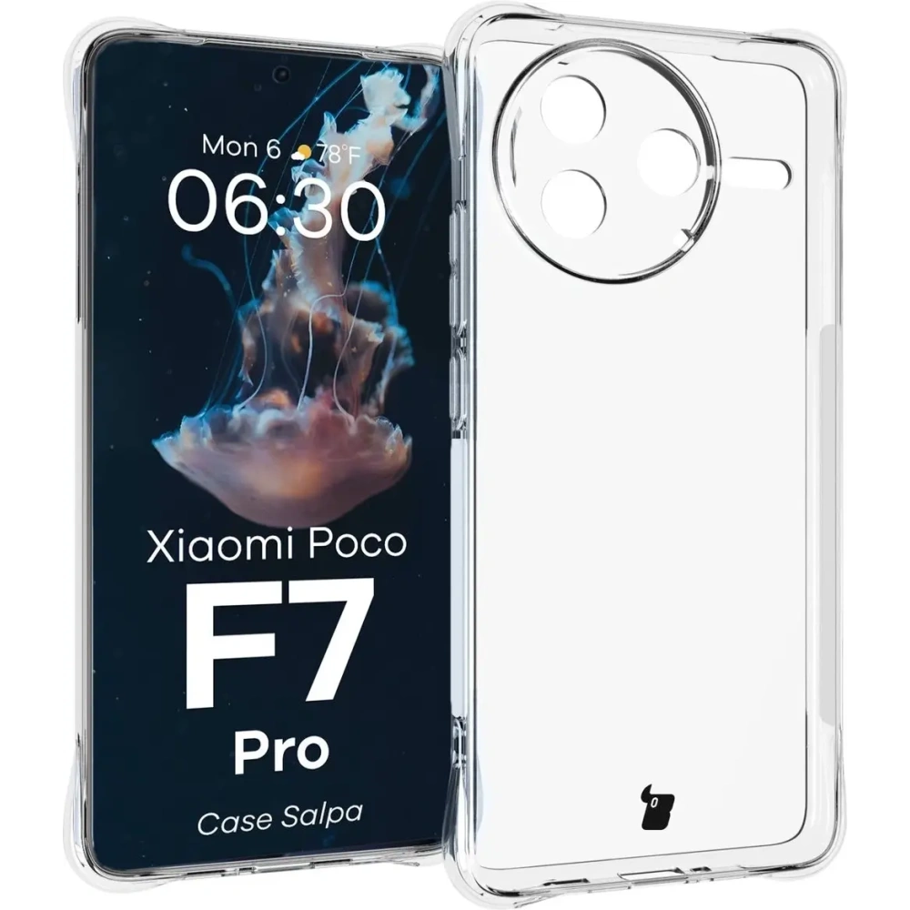 Wholesale Bizon Case Salpa Xiaomi Poco F7 Pro clear - BIZ9062 - {ean13} - Hurt