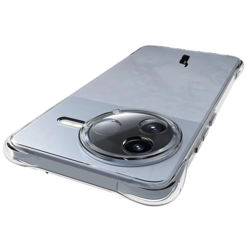 Elastyczne etui Bizon Case Salpa do Xiaomi Poco F7 Pro przezroczyste