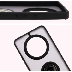 Hurtownia GSM - Bizon Case Hybrid Ring Realme 14 Pro 5G füstös fekete kerettel - BIZ9063 - {ean13} - Hurt