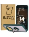 Hurtownia GSM - Bizon Case Hybrid Ring Realme 14 Pro Plus 5G rauchig mit einem dunkelgrünen Rahmen - BIZ9064 - {ean13} - Hurt