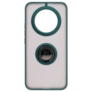 Hurtownia GSM - Bizon Case Hybrid Ring Realme 14 Pro Plus 5G füstös sötétzöld kerettel - BIZ9064 - {ean13} - Hurt