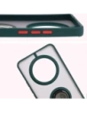 Wholesale Bizon Case Hybrid Ring Realme 14 Pro Plus 5G smoky with a dark green frame - BIZ9064 - {ean13} - Hurt