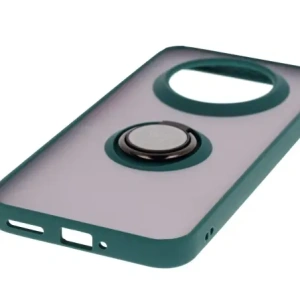 Hurtownia GSM - Bizon Case Hybrid Ring Realme 14 Pro Plus 5G füstös sötétzöld kerettel - BIZ9064 - {ean13} - Hurt