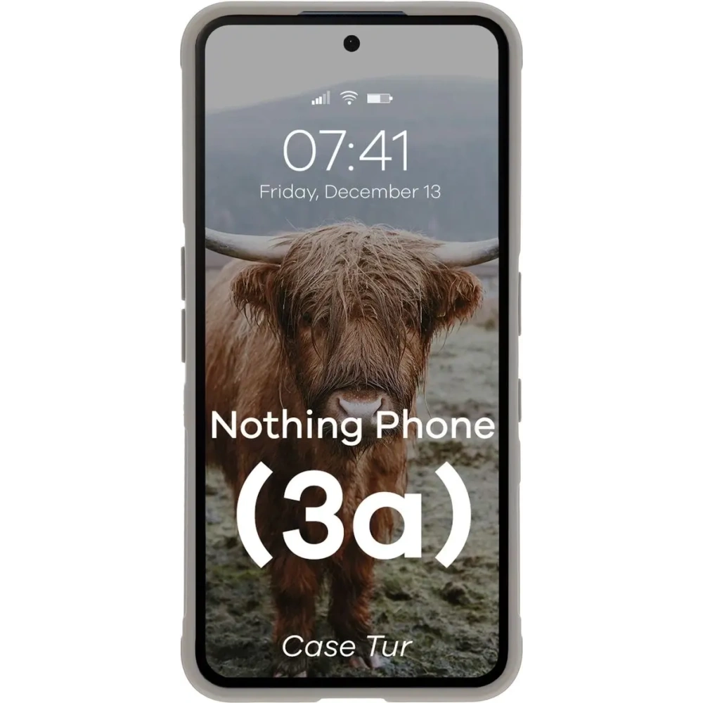 Hurtownia GSM - Bizon Case Tur Nothing Phone (3a) világosszürke - BIZ9066 - {ean13} - Hurt