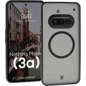 Hurtownia GSM - Bizon Case MatteO Magnetic Nothing Phone (3a) negru fumuriu - BIZ9069 - {ean13} - Hurt