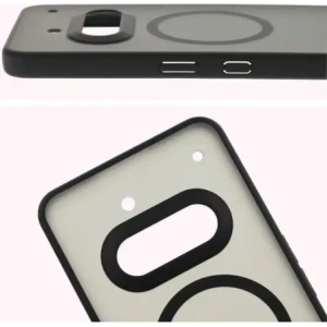 Hurtownia GSM - Bizon Case MatteO Magnetic Nothing Phone (3a) negru fumuriu - BIZ9069 - {ean13} - Hurt