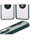 Hurtownia GSM - Etui z uchwytem na palec Bizon Case Hybrid Ring do Samsung Galaxy A36 5G przydymione z ciemnozieloną ramką - BIZ9071 - {ean13} - Hurt