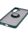 Hurtownia GSM - Etui z uchwytem na palec Bizon Case Hybrid Ring do Samsung Galaxy A36 5G przydymione z ciemnozieloną ramką - BIZ9071 - {ean13} - Hurt