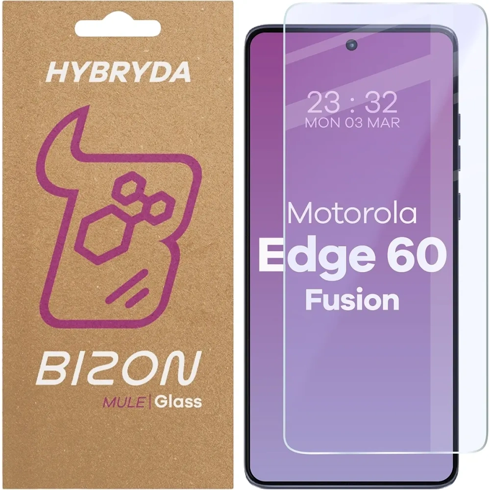 Wholesale Bizon Glass Mule Motorola Edge 60 Fusion / Edge 60 - BIZ9073 - {ean13} - Hurt