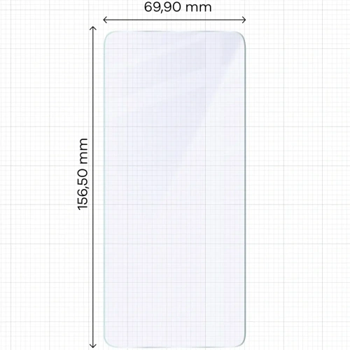 Elastyczne szkło hybrydowe Bizon Glass Mule do Motorola Edge 60 Fusion / Edge 60