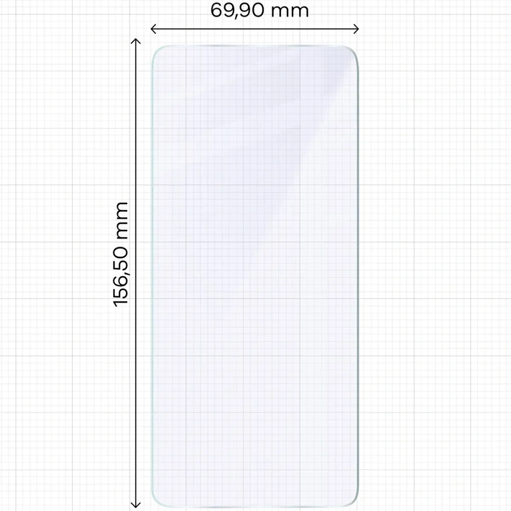Wholesale Bizon Glass Mule Motorola Edge 60 Fusion / Edge 60 - BIZ9073 - {ean13} - Hurt