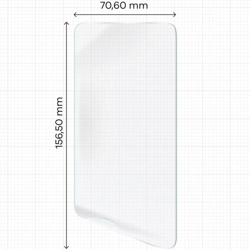 Folia hydrożelowa na ekran Bizon Glass Hydrogel Front do Motorola Edge 60 Fusion / Edge 60 [2 PACK]