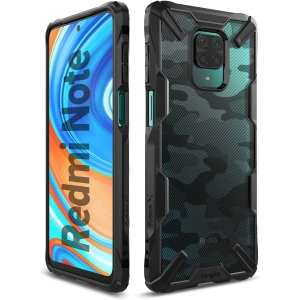 Hurtownia GSM - Etui Ringke Fusion-X Redmi Note 9S/9 Pro/9 Pro Max Camo (Moro) Schwarz - RGK1191MOB - {ean13} - Hurt