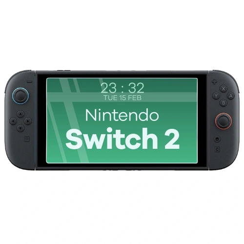 Szkło hartowane Bizon Glass Tab Clear do Nintendo Switch 2 [2 PACK]