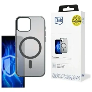 Etui 3MK Frosty MagCase Apple iPhone 14 czarny/black