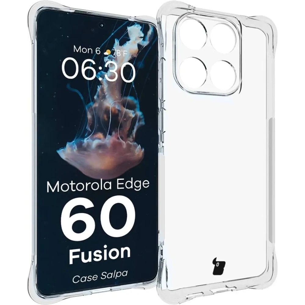 Wholesale Bizon Case Salpa Motorola Edge 60 Fusion / Edge 60 clear - BIZ9077 - {ean13} - Hurt