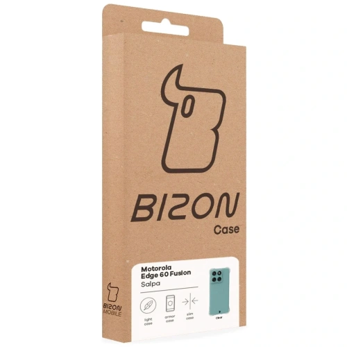 Elastyczne etui Bizon Case Salpa do Motorola Edge 60 Fusion / Edge 60 przezroczyste