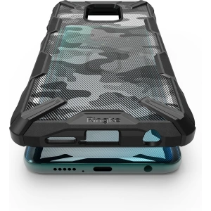Hurtownia GSM - Etui Ringke Fusion-X Redmi Note 9S/9 Pro/9 Pro Max Camo (Moro) Schwarz - RGK1191MOB - {ean13} - Hurt