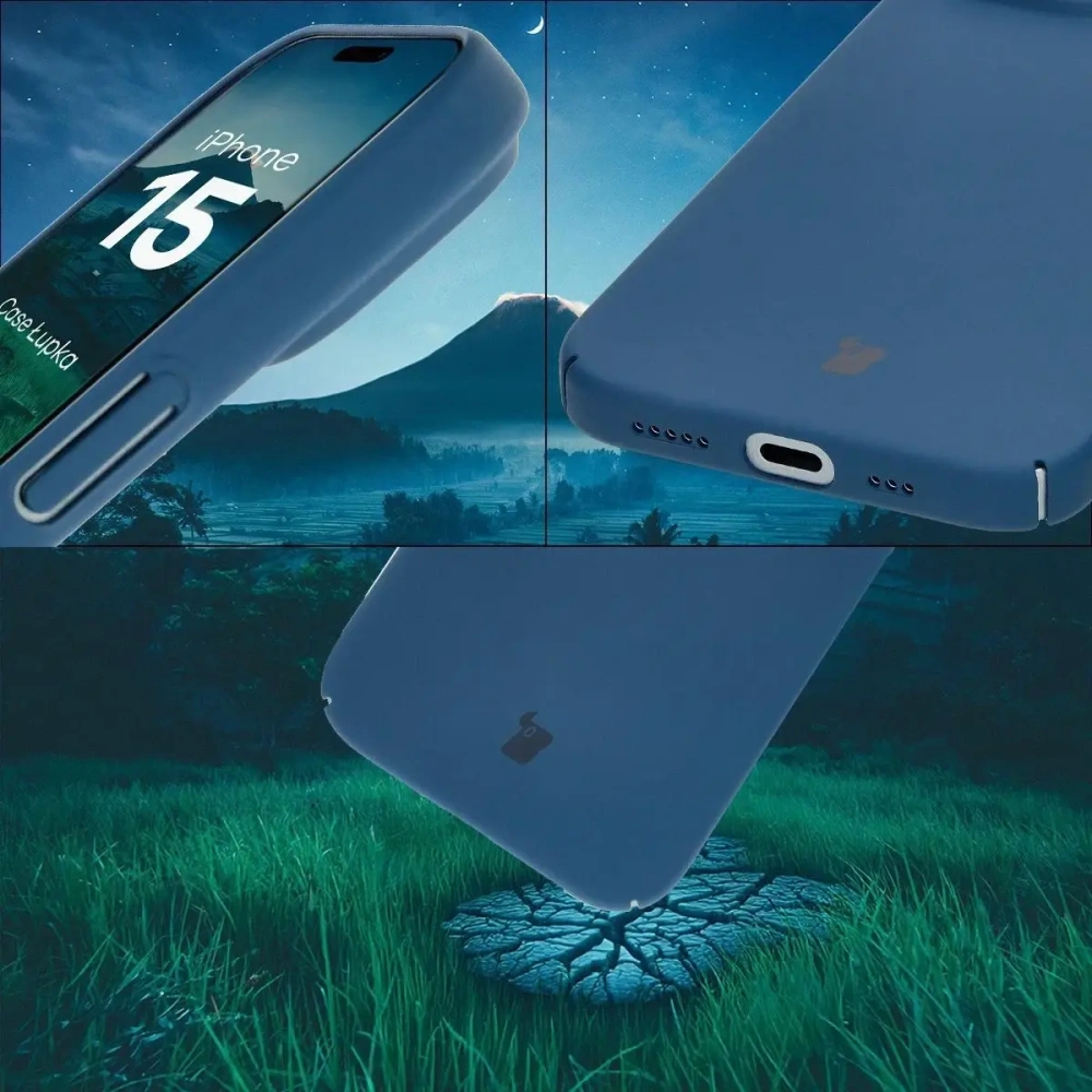 Wholesale Bizon Case Lupka Apple iPhone 15 blue - BIZ9078 - {ean13} - Hurt