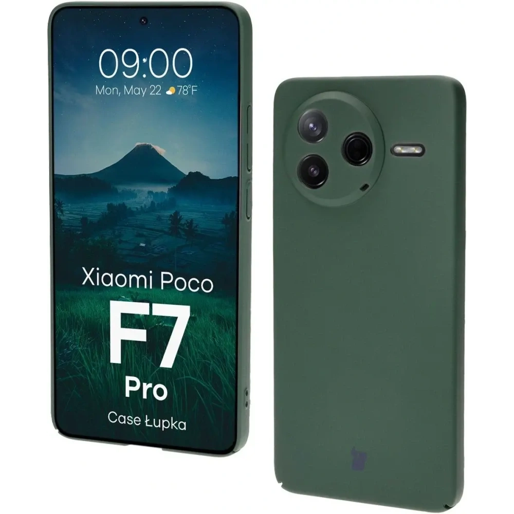 Hurtownia GSM - Caz Bizon Lupka Xiaomi Poco F7 Pro verde - BIZ9080 - {ean13} - Hurt