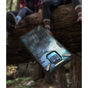 Hurtownia GSM - Etui Ringke Fusion-X Redmi Note 9S/9 Pro/9 Pro Max Camo (Moro) Schwarz - RGK1191MOB - {ean13} - Hurt