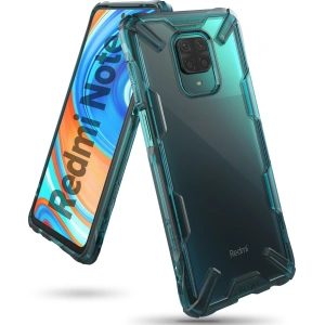 Etui Ringke Fusion-X Redmi Note 9S/9 Pro/9 Pro Max Turquoise Green
