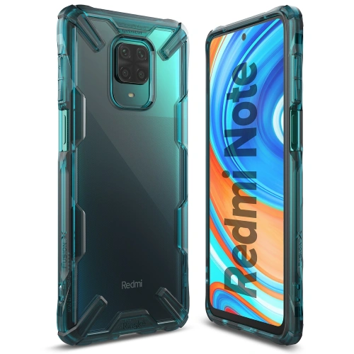 Etui Ringke Fusion-X Redmi Note 9S/9 Pro/9 Pro Max Turquoise Green
