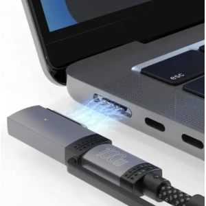 Wholesale 4smarts Explorer ComboCord USB-C / USB-C, MagSafe 100W 2m black - 4SMR74 - {ean13} - Hurt