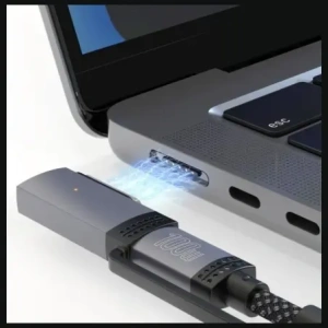 Wholesale 4smarts Explorer ComboCord USB-C / USB-C, MagSafe 100W 2m black - 4SMR74 - {ean13} - Hurt