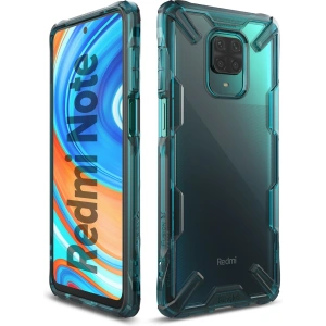 Hurtownia GSM - Etui Ringke Fusion-X Redmi Note 9S/9 Pro/9 Pro Max Türkisgrün - RGK1190GRN - {ean13} - Hurt