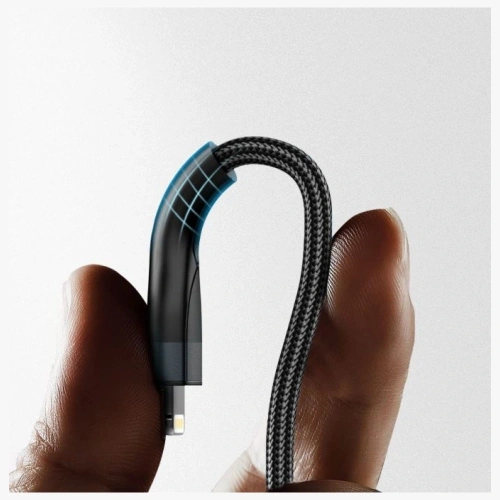 Kabel USB-C, USB-A / 2xUSB-C, Micro-USB, Lightning 4smarts 4w1 1.2m czarny