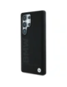 Hurtownia GSM - BMW Bőr Nagy Felirat Samsung Galaxy S25 Ultra fekete - BMW819 - {ean13} - Hurt