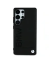 Hurtownia GSM - BMW Bőr Nagy Felirat Samsung Galaxy S25 Ultra fekete - BMW819 - {ean13} - Hurt