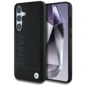 Hurtownia GSM - BMW Leder Große Wortmarke Samsung Galaxy S25+ Plus schwarz - BMW820 - {ean13} - Hurt