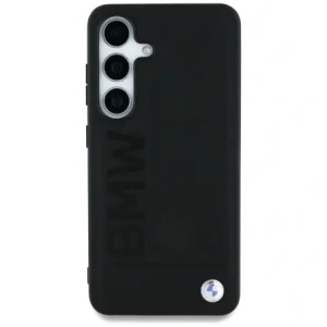 Hurtownia GSM - BMW kožený velký nápis Samsung Galaxy S25+ Plus černý - BMW820 - {ean13} - Hurt
