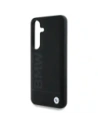 Wholesale BMW Leather Big Wordmark Samsung Galaxy S25+ Plus black - BMW820 - {ean13} - Hurt