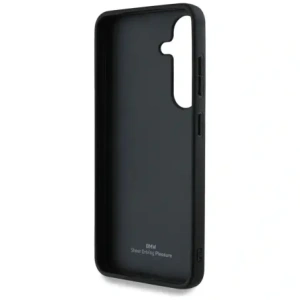 Hurtownia GSM - BMW Bőr Nagy Felirat Samsung Galaxy S25+ Plus fekete - BMW820 - {ean13} - Hurt