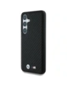 Wholesale BMW Leather Carbon MagSafe Samsung Galaxy S25 black - BMW821 - {ean13} - Hurt
