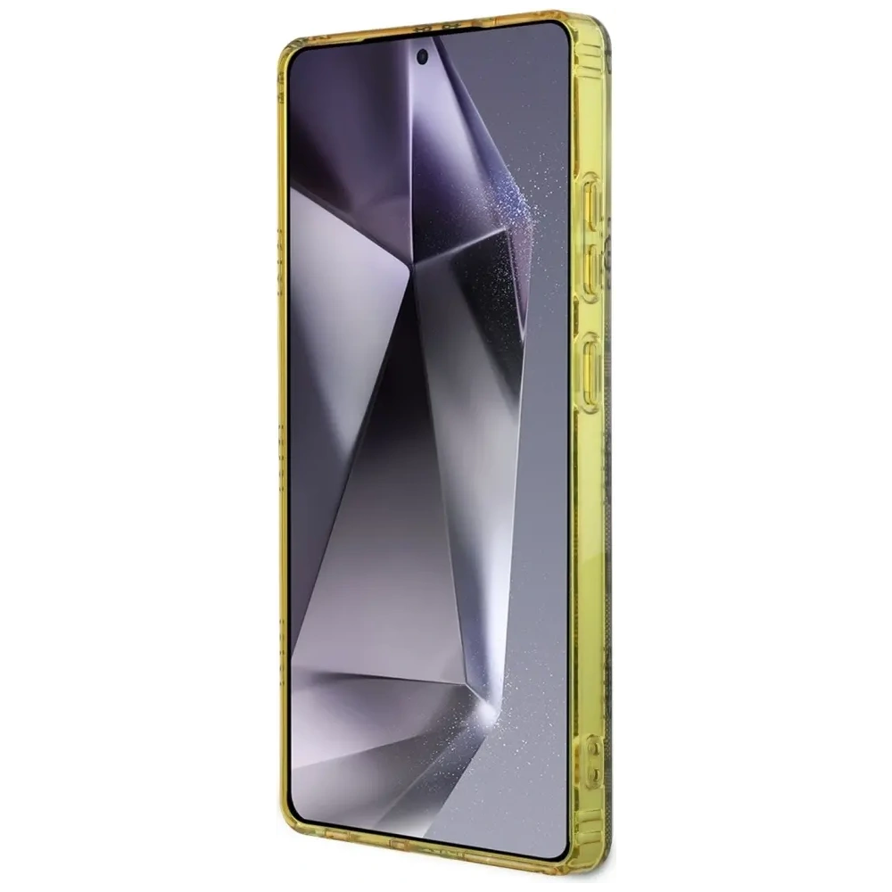 Hurtownia GSM - Etui Guess 4G Background Gold Electroplated Peony Pattern MagSafe do Samsung Galaxy S25 Ultra brązowy - GUE4550 - {ean13} - Hurt