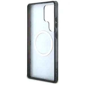 Hurtownia GSM - Találd ki a 4G háttér aranyozott peónia mintás MagSafe Samsung Galaxy S25 Ultra fekete tokot. - GUE4551 - {ean13} - Hurt
