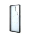 Hurtownia GSM - Guess 4G Fundal Aur Electroplacat Model de Bujor MagSafe Samsung Galaxy S25 Ultra negru - GUE4551 - {ean13} - Hurt