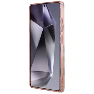 Hurtownia GSM - Erraten Sie 4G Hintergrund Goldbeschichtetes Pfingstrosenmuster MagSafe Samsung Galaxy S25 Ultra pink - GUE4552 - {ean13} - Hurt