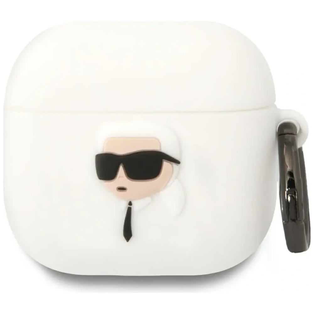 Hurtownia GSM - Karl Lagerfeld 3D Silikon NFT Apple AirPods 4 weiß - KLD22036 - {ean13} - Hurt