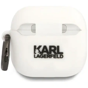 Hurtownia GSM - Karl Lagerfeld 3D Szilikon NFT Apple AirPods 4 fehér - KLD22036 - {ean13} - Hurt