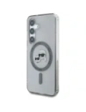 Wholesale Karl Lagerfeld Button Karl & Choupette Heads Printed Logo MagSafe Samsung Galaxy S25 black - KLD22037 - {ean13} - Hurt
